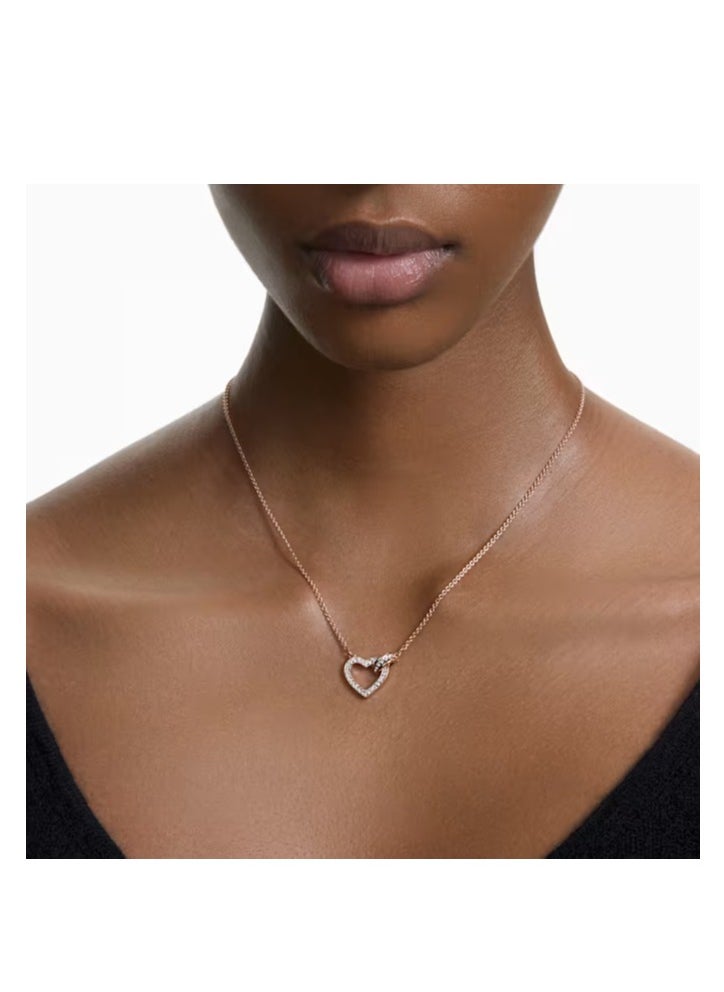 Lovely necklace Heart shaped, white, rose gold plated tone 5636445 38-43 cm - pzsku/Z6E8C640E2F0559348590Z/45/_/1734070773/86054fdb-896f-42ca-968c-7f59db564aaa