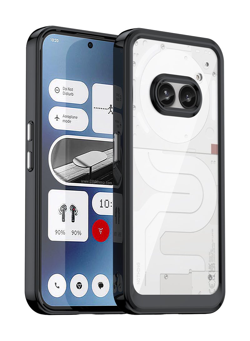 Fankalo حافظة هاتف لـ Nothing Phone 2a غطاء حماية ممتص للصدمات مصنوع من مادة TPU الناعمة والمضادة للصدمات - Image 1