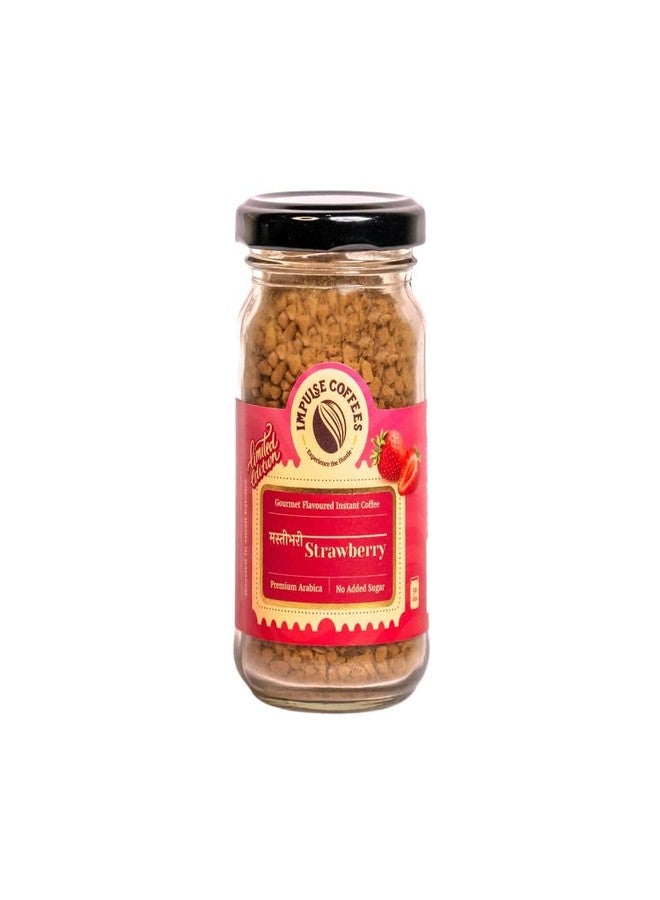Impulse Coffees Pack of 2 Berilicious Duo Strawberry & Hazelnut Combo | Instant Coffee Premix with Hazelnut Coffee Powder & Strawberry Flavour | Instant Coffee Powder | Ideal Coffee Solution |50g Each - Image 2