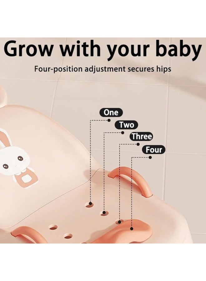 سوفام محطة غسل شعر الأطفال كرسي غسل شعر الأطفال القابل للطي، كرسي خاص لشطف الرأس لمراحيض الأطفال. مناسب للفتيان والفتيات للاستخدام المنزلي. عمر 0-10. - Image 4