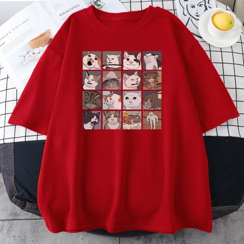 T-Shirt Independent Station Men's and Women's Short-Sleeved Wish Spot Temu - Image 1