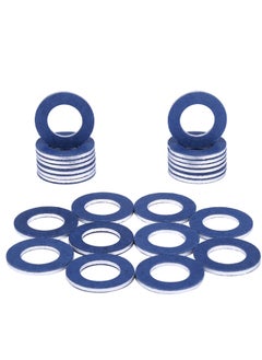 SYOSI 90430-12031 Aluminum Oil Drain Plug Gaskets Fits for Toyota Lexus Scion Crush Washer Seals Replaces# 9043012031, Oil Drain Plug Washers Aluminum (24Pcs)  - Image 1