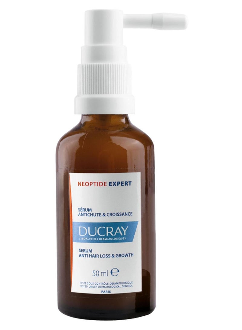 DUCRAY Neoptide Expert Anti-Hair Loss & Growth Serum 2x50 ml Multicolour 100ml & Anaphase Plus Shampoo Hair Loss 200ml Bundle - Image 2