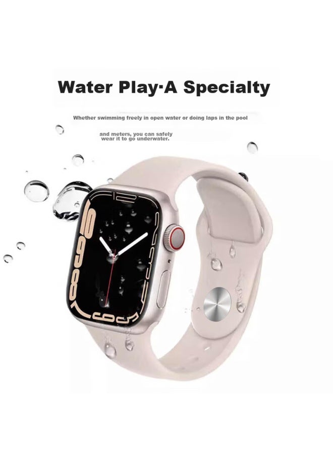 WITGOER Witgoer Watch Band [brand Direct Operation], Compatible With Apple Watch, Suitable For Apple Watch S10/9/8/7, Sports Silicone, Iwatch/6/se/ultra2, Non-magnetic, For Men And Women - Image 5