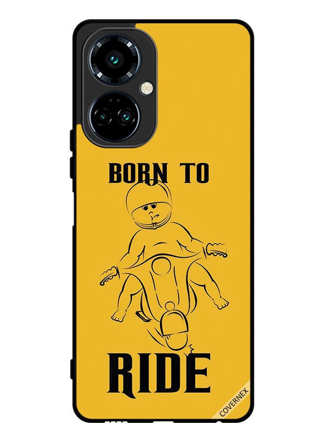 Covernex Protective Case Cover For Tecno Camon 19 Pro Born To Ride - Image 1