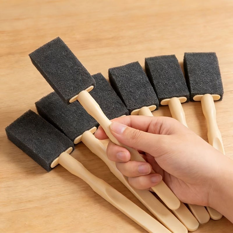 2pcs Car Air Conditioner Cleaning Brushes Soft Bristles Plastic Handle For Cleaning Corners And Crevices High Cleaning Efficiency - Image 1