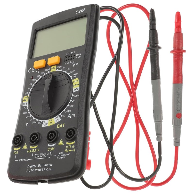 Operitacx Digital Multimeter Voltage Tester with Capacitance Diode Test for Home Professional Use - Image 1