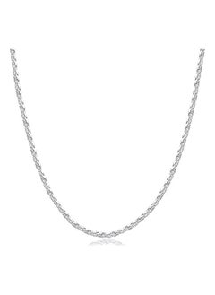Generic 925 Sterling Silver Clasp Rope Chain  - Image 1