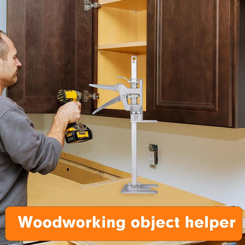 Moozies Labor Saving Arm Jack 2 Pack, Hand Lifting Jack Tool, Multi-Function Height Adjustment Device, for Installing Doors, Windows, Cabinets, Woodworking, Lifting Furniture - Image 5