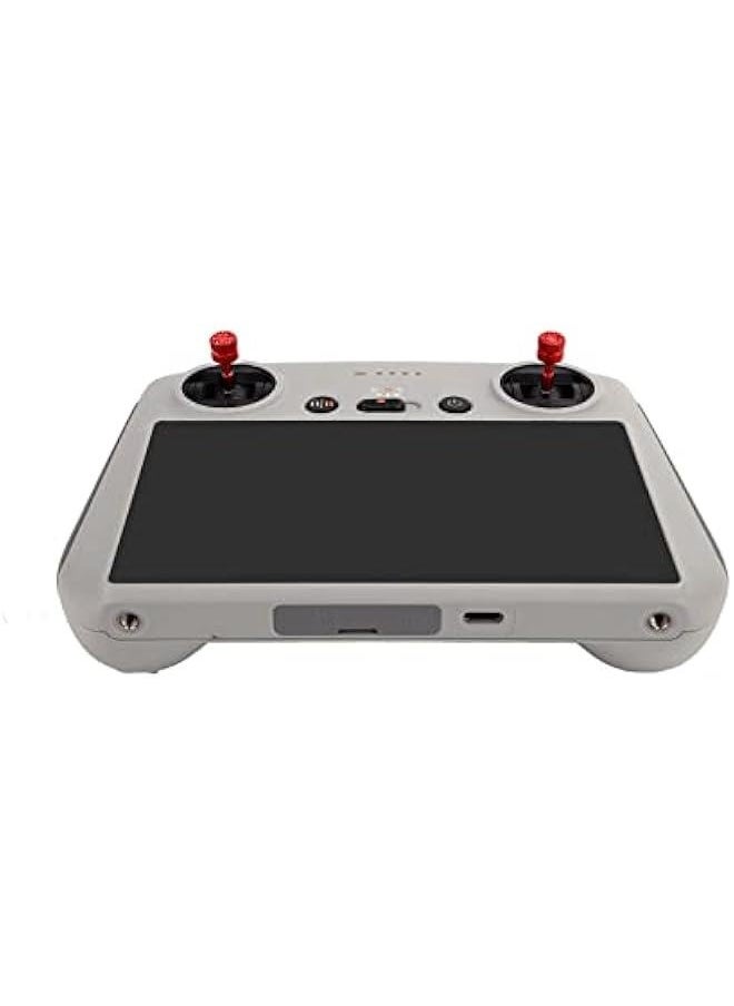 Generic - Mini 3 Pro Controller Stick for DJI RC, 2 pcs Aluminum Alloy Remote Stick/Joystick/Stick Replacement Parts (Red)(red) - Image 1