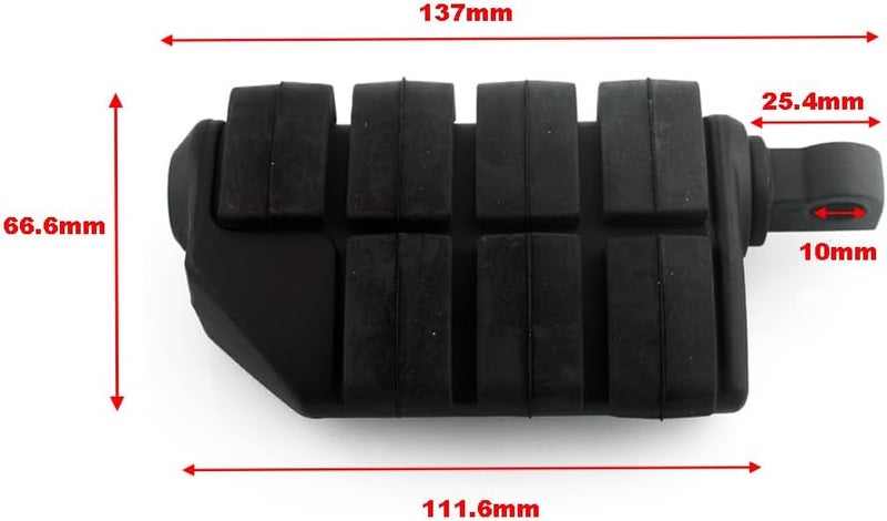Twinyan Motorcycle Highway Pegs Passenger Footpegs Male Mount Foot Rest Pedal for Harley Davidson - Image 4