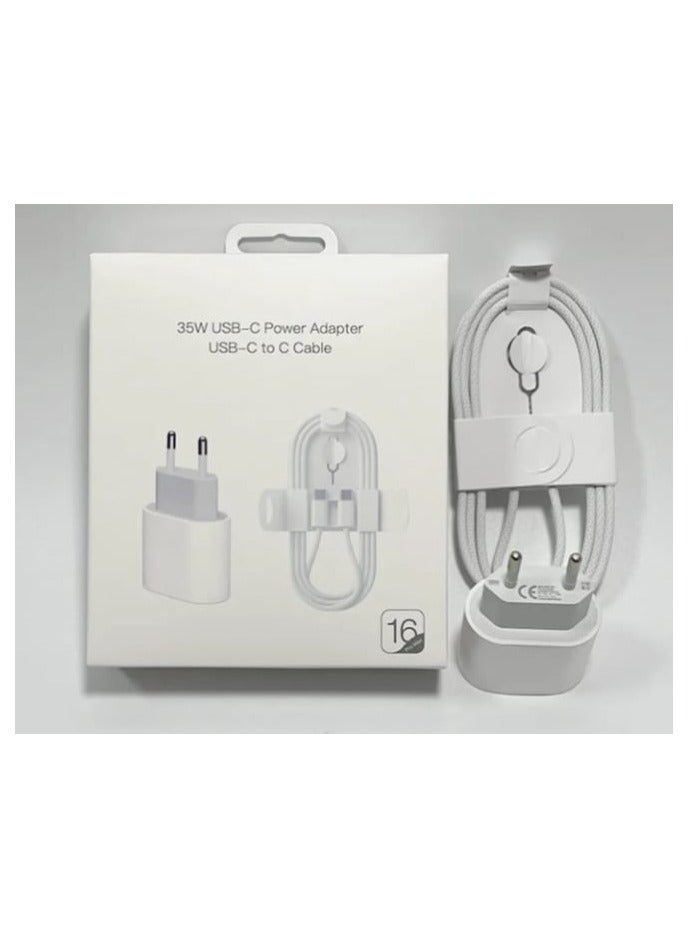 شاحن 35 وات لجهاز ايفون 16 برو ماكس - Image 1