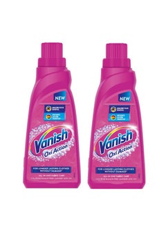 Vanish 800 Ml (Pack Of 2), All In One Stain Remover | Removes Tough Stains & Brightens Colours | Detergent Add On | Suitable With All Washing Detergent Powders And Liquids  - Image 1