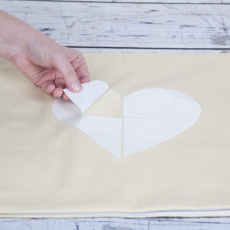 Aleene's Fabric Fusion Adhesive Sheets 5pc, Peel and Stick, Permanent and Washable Fabric Glue Sheets for Crafts - Image 3