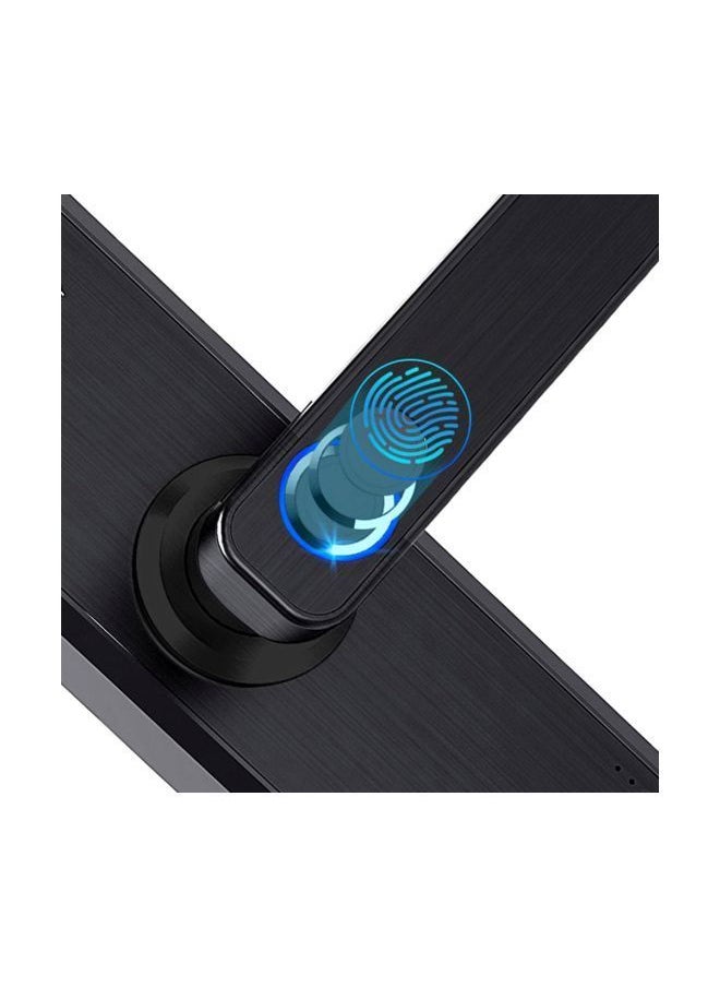 NIBEMINENT Fingerprint Door Lock Black  - Image 5