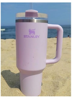 Stanley Stanley Quencher H2.0 Flowstat Vacuum Insulated Stainless Steel Tumbler with Lid and Straw for Water, Iced Tea, Coffee, Smoothies and More, 1.18 L, Purple  - Image 1