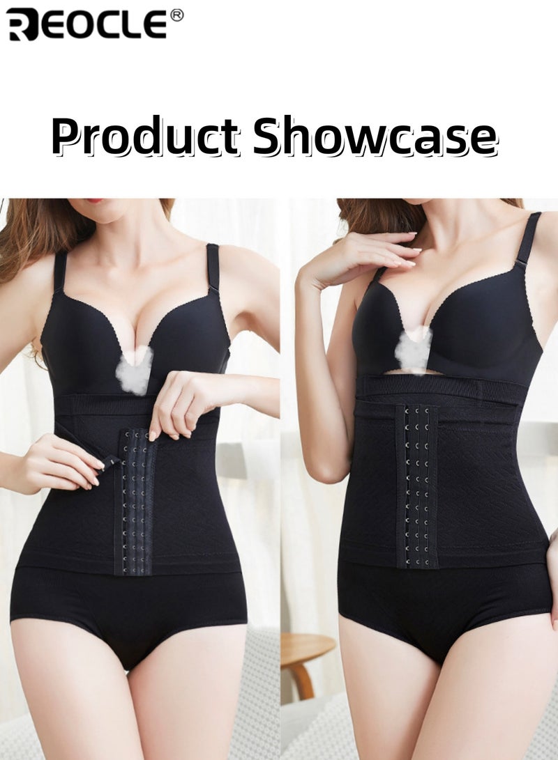 REOCLE Women's High-Waisted Shapewear Shorts with Tummy Control& Waist Trainer Slimming Body Shaper for Women Comfortable for Daily Wear & Special Occasions - Image 2