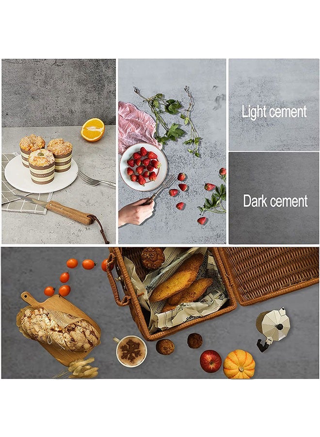 Z UO midi E 5 قطع 10 لوحات نمط الصورة الخلفية لوحة 40 × 40 سم ، وتستخدم لوضع الطائرة أو الغذاء خلفية التصوير الفوتوغرافي الرخام الأبيض لوحة خلفية صورة الجدول لوحة خلفية ، صورة لوحة خلفية - Image 4