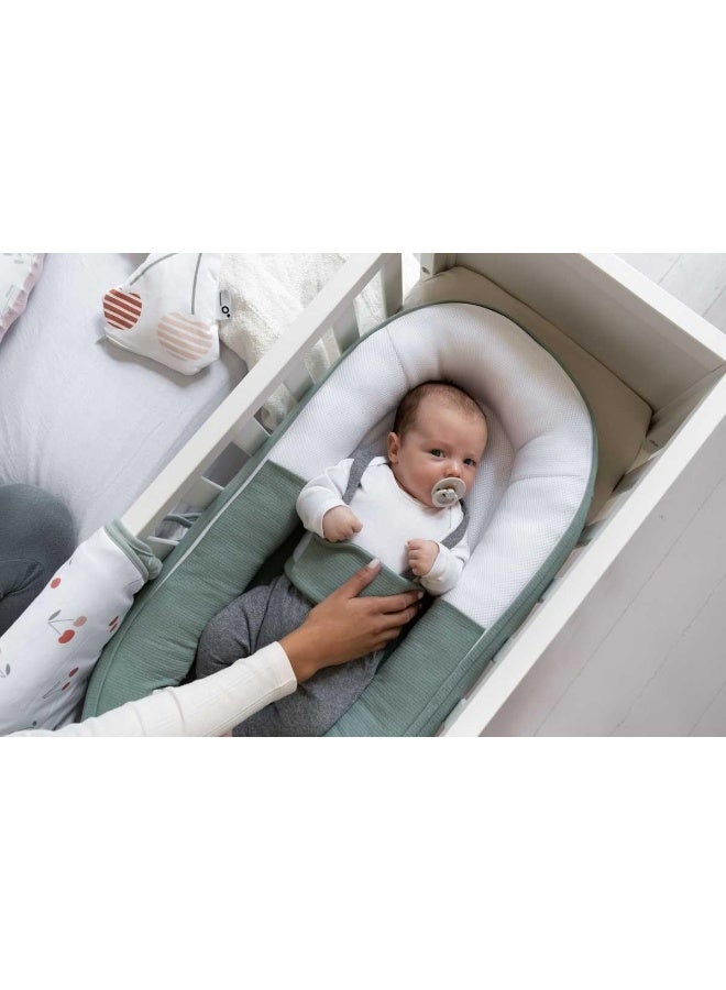 Doomoo Cocoon Tetra Jersey Green Baby Nest - Image 2