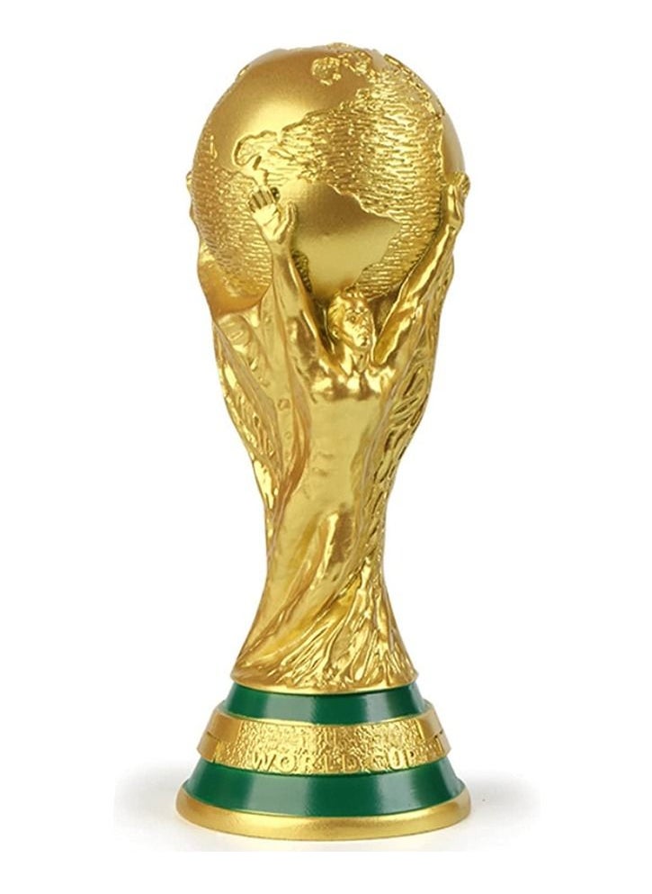Rock Pow Golden plastic Football Trophy Champion Gold Trophy World Cup Fans Football Competition  - Image 1