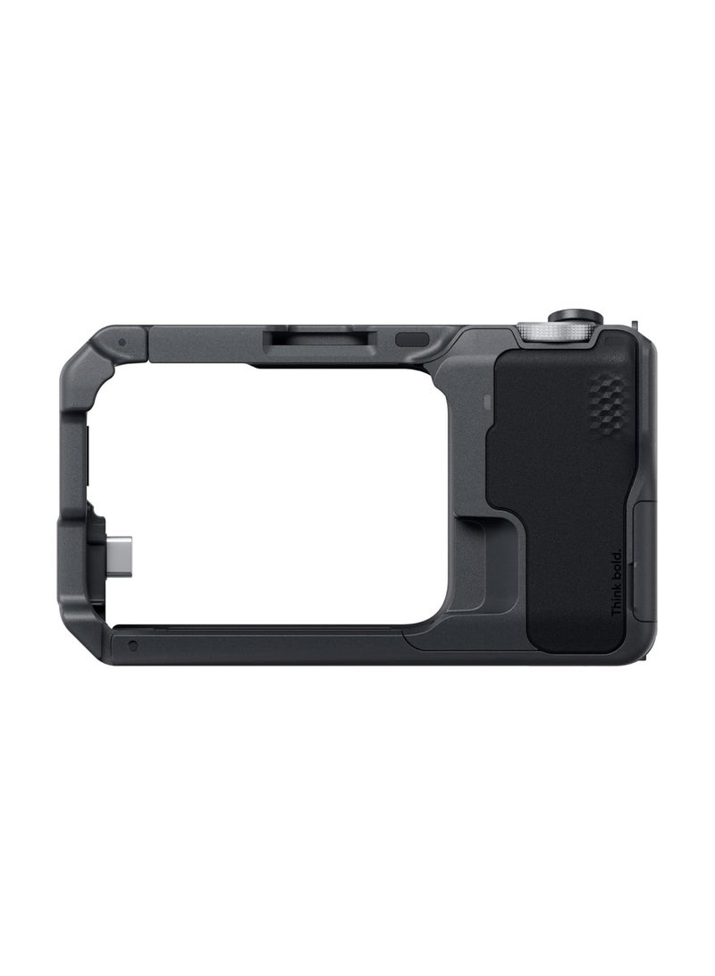 Insta360 Xplorer Grip Pro Kit for Insta360 Ace Pro 2 with 2010mAh Built-in Battery, Extended Shooting Time, Ergonomic Design, Secure Mounting, Multi-Function Grip for Stable and Comfortable Filming, Black - Image 3