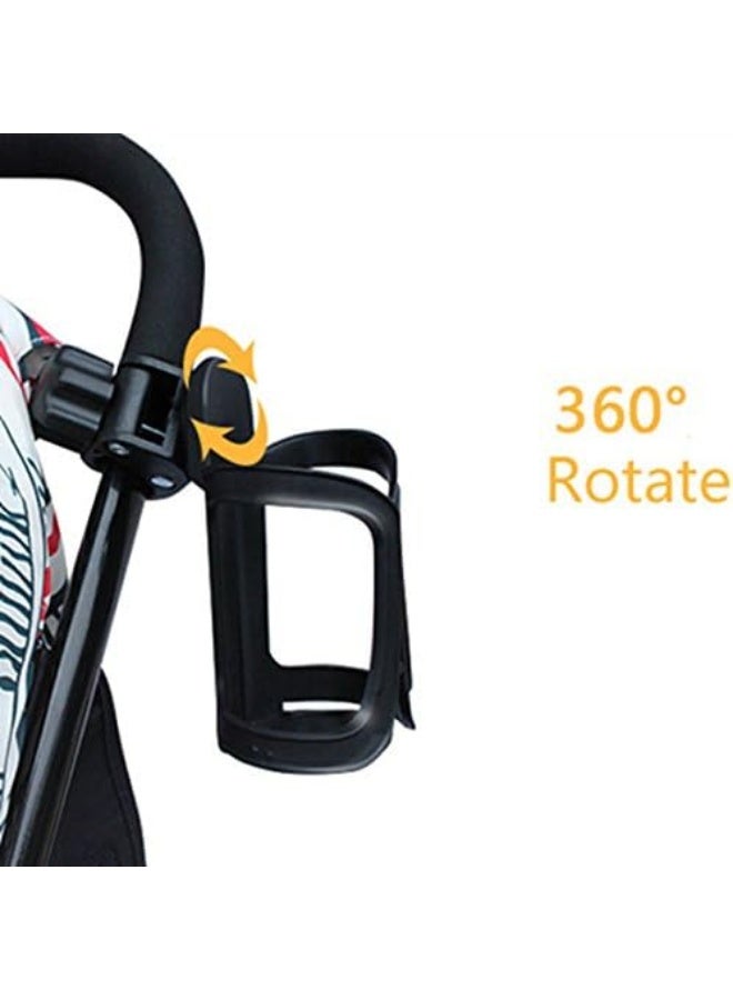 ROMIRUS Stroller Cup Holder, Universal 360 Degrees Rotation Cup Holder Compatible for Babyzen YoYo - Image 4