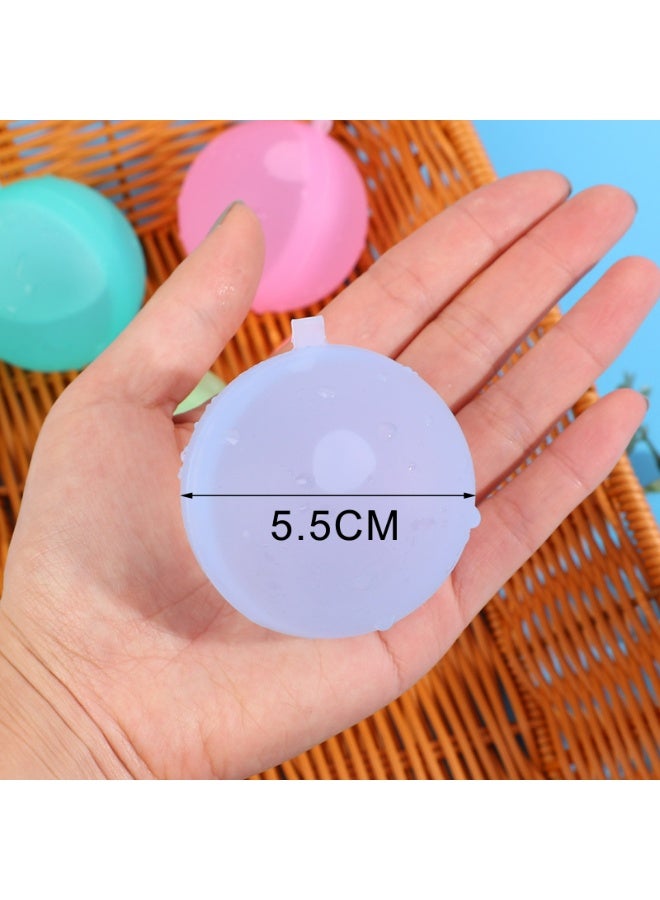 Generic Silicone water balloon reusable water balloon children's toy water balloon silicone water burst ball 6 sets  - Image 4