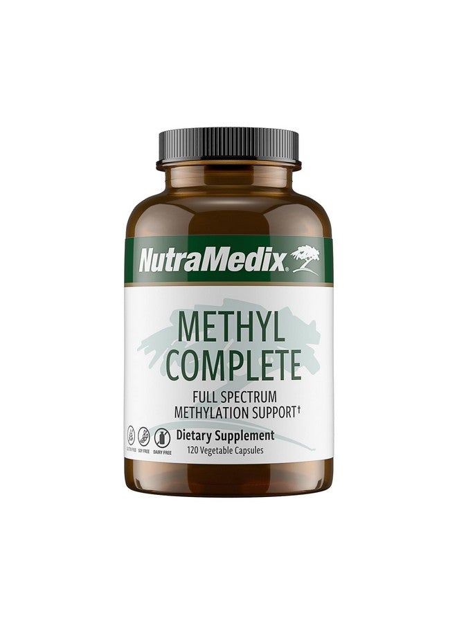 NutraMedix Methyl Complete - Complete Methylation & Energy Support Capsules - Vitamin B2, B6, B12 & Folate - with Creatine Monohydrate & Betaine Anhydrous (120 Count) - Image 1