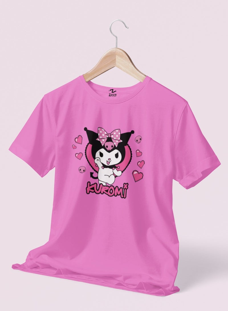 ZOOM KUROMI HEARTS - HOODIE DESIGN FOR KIDS 