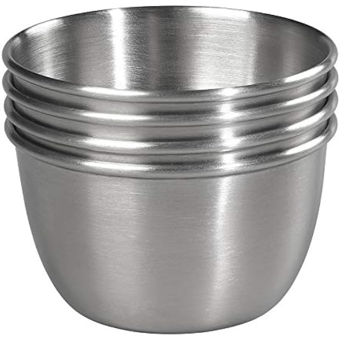Tala Set 4 Pudding Moulds  8cm dia x 5cm dia - Image 4