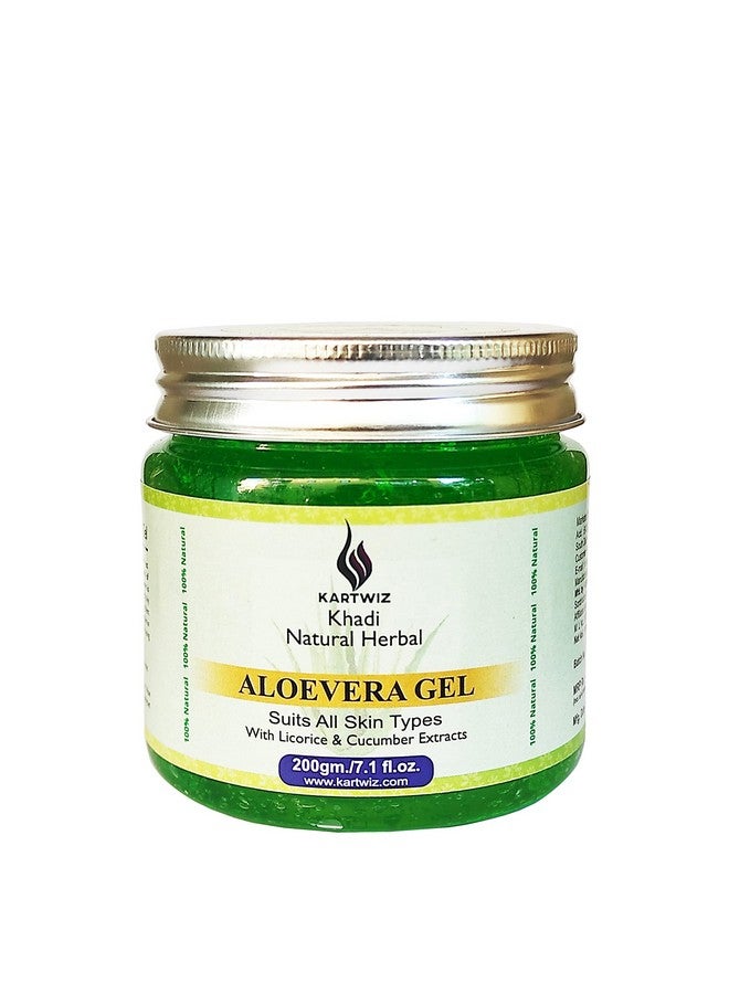 Khadi Herbal Herbigiri Herbal Aloevera Face Gel With Liqorice & Cucumber Extracts - Image 1