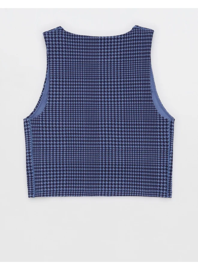 Aerie High Neck Sports Bra