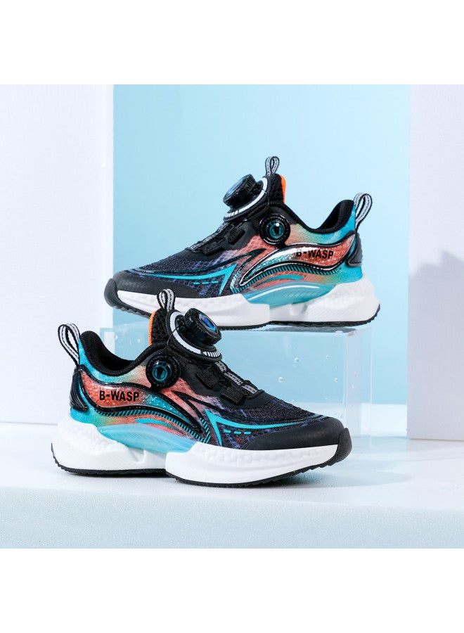 Bumblebee Rotating Buckle Kids Shoes - Summer Breathable Comfortable Sneakers For Boys And Girls, Lightweight Running Casual Sports Shoes With Mesh Upper - Image 2