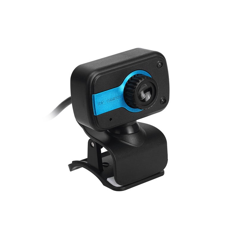 Portable HD Webcam 480P 30fps Camera with Mount Clip Built-in Microphone Notebook Laptop PC Desktop Computer Web Video Camera USB Plug & Play for Online Conferences Meeting Video Call Live Streaming - Image 2