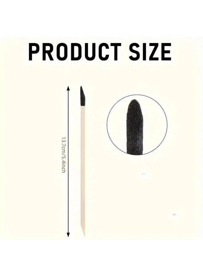 20pcs Dual Purpose Wooden Sanding Sticks With Precision Frosted Tips For Crafts Model Making - Image 3