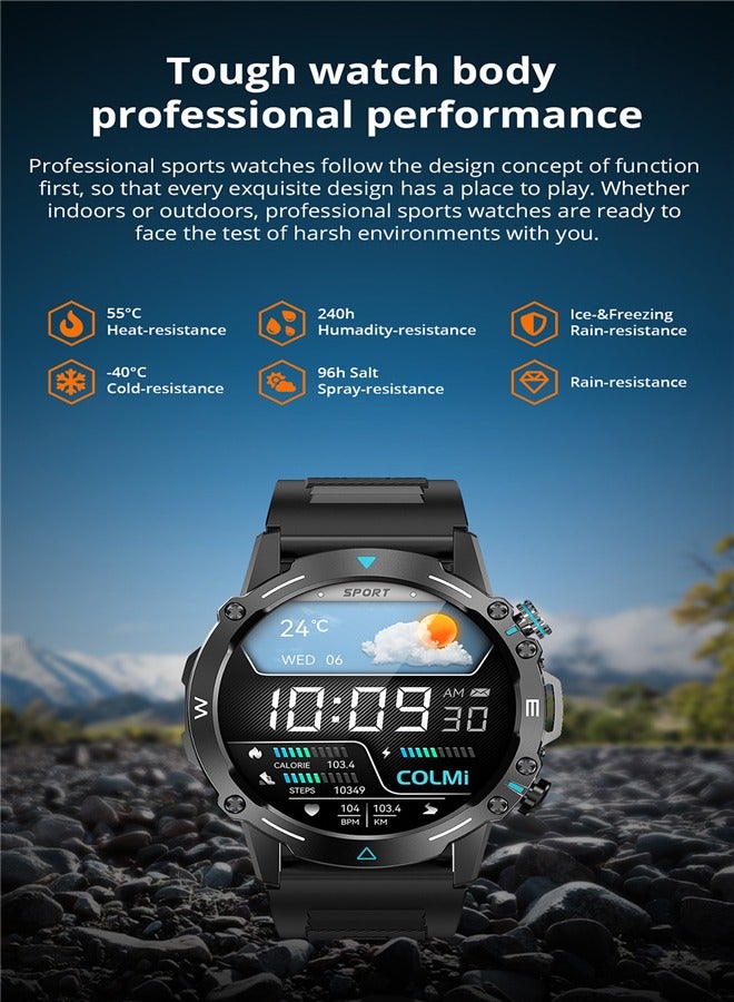 ColMi M42 Smart watch Sports Outdoor IP68 Waterproof Heart Rate Call Smart Watch - Image 5