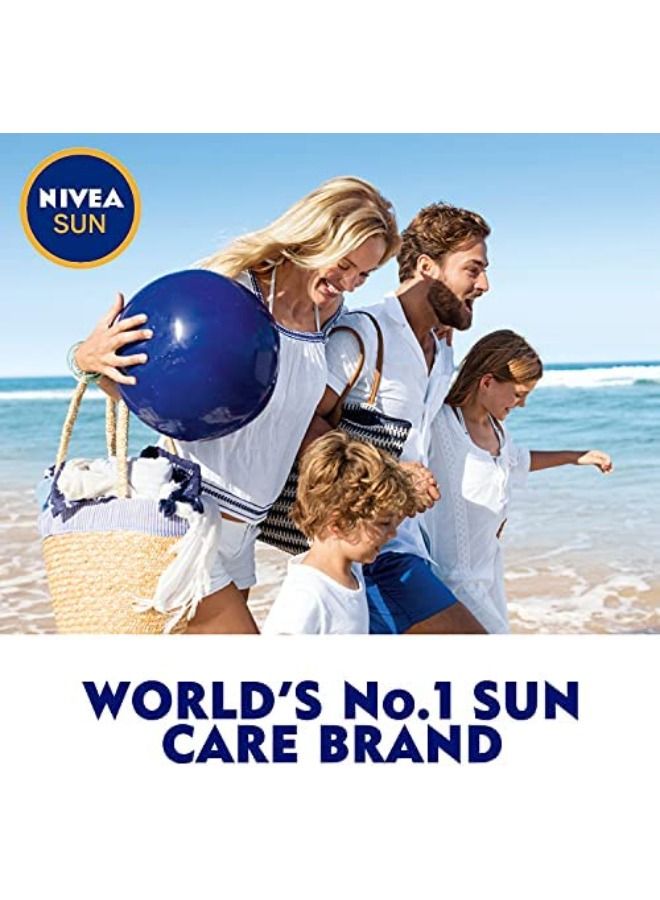 NIVEA Sun Kids Lotion, Uva & Uvb Protection, Protect & Play Moisturizing, Spf 50+, 200ml - Image 3