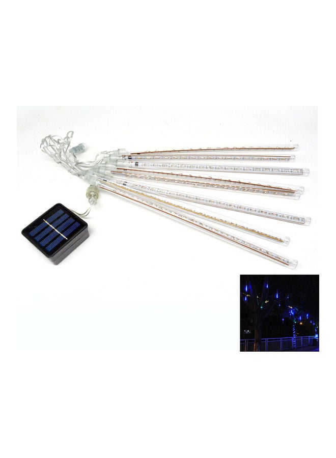 نيبمينينت 8 أنابيب/مجموعة من مصابيح LED بطول 30 سم تعمل بالطاقة الشمسية على شكل قطرات متساقطة أزرق 40*40*40سم - Image 1