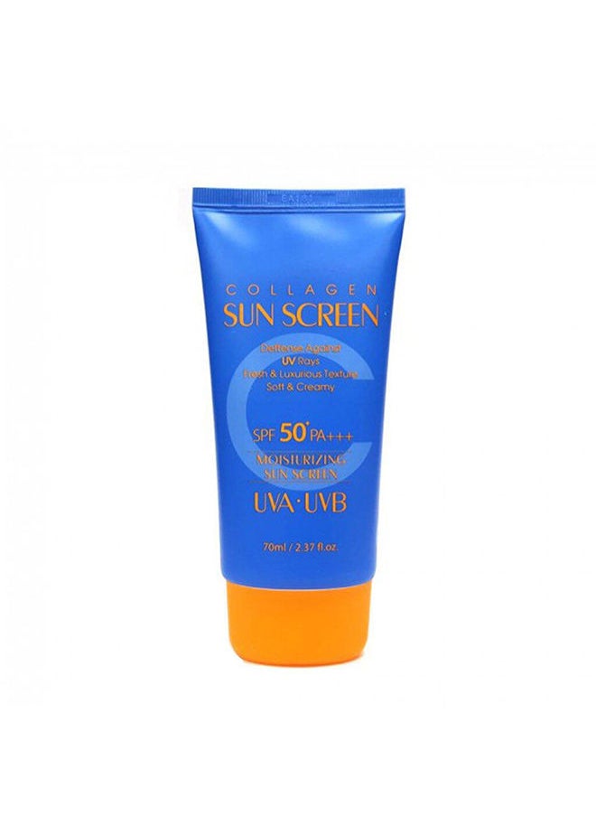 3W CLINIC Collagen SPF 50+ Sunscreen 70ml  - Image 1