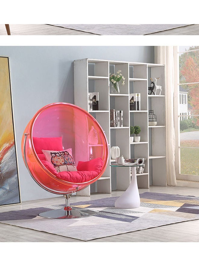 YULAN High Quality Indoor Swing Hanging Chair Acrylic Ball Bubble Chair With Stand Transparent