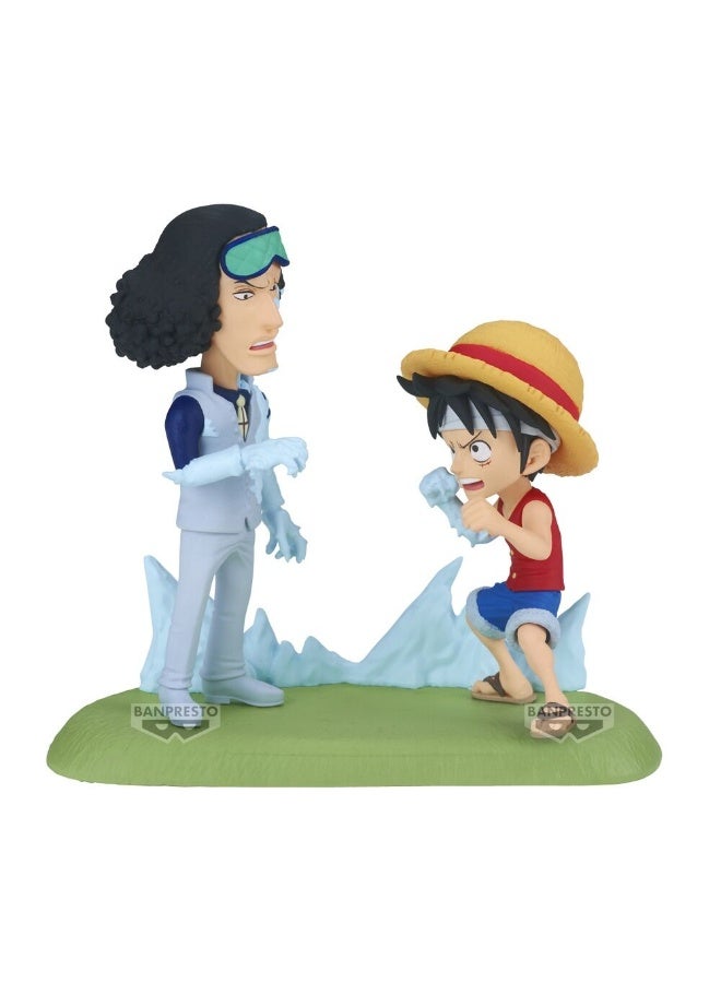 Banpresto One Piece WCF Log Stories Monkey.D.Luffy Vs Kuzan Statue - Image 1