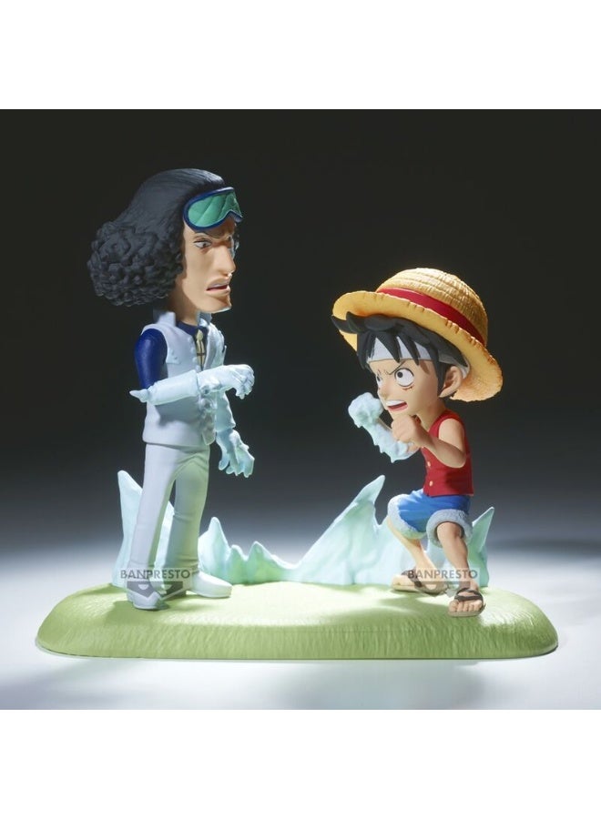 Banpresto One Piece WCF Log Stories Monkey.D.Luffy Vs Kuzan Statue - Image 2