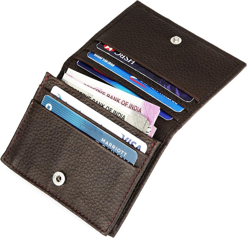 Napa Hide ® Mens Leather Wallet (Dark Brown) - Image 2