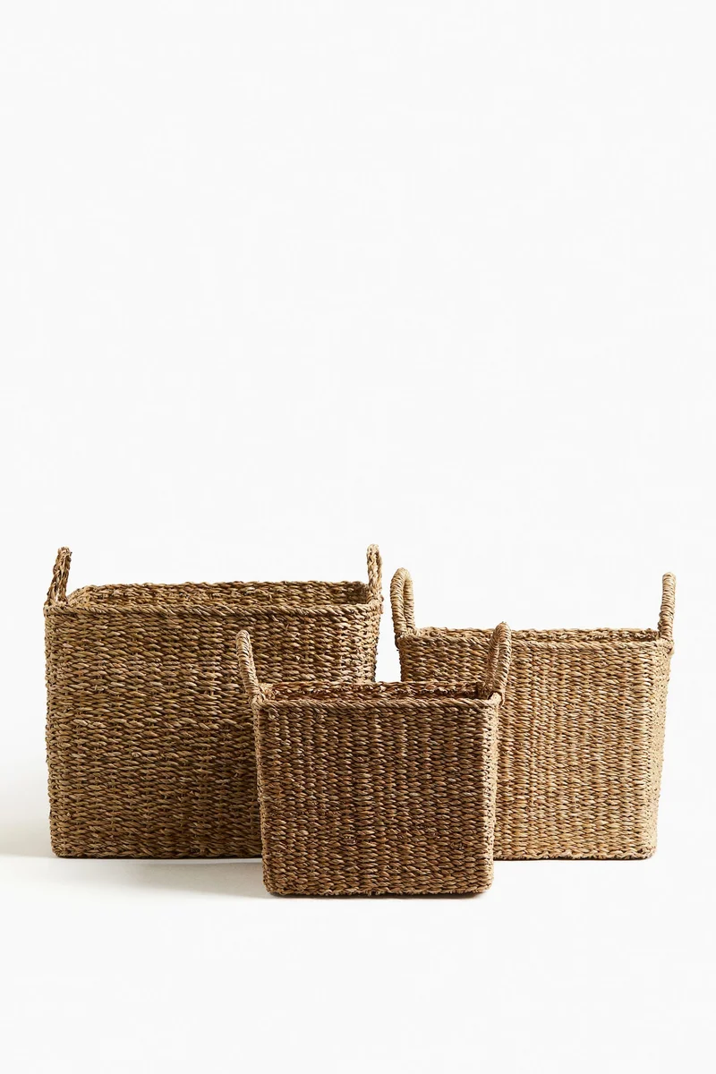 H&M Extra-large seagrass storage basket