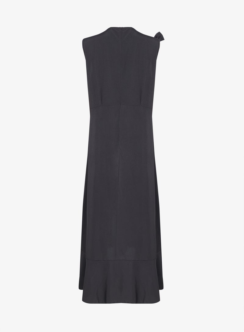 Ella Plus Sleeveless Dress With Ruffled Hem - Image 2