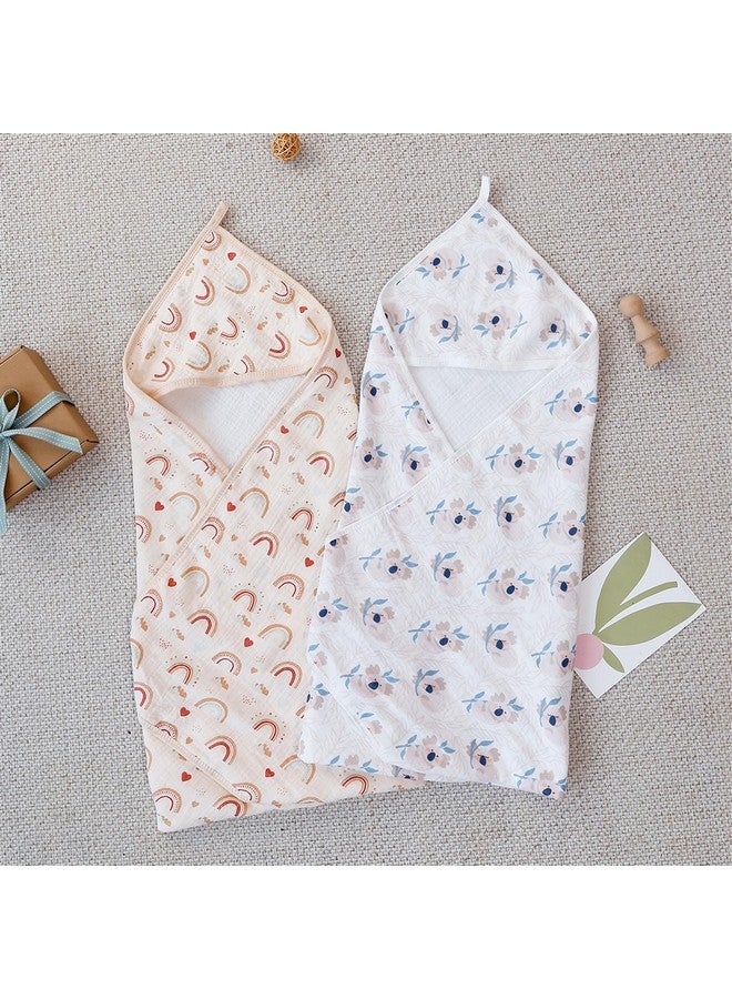 CoolaPeach Hooded Baby Towels for Newborn,32x32 Inches,Baby Bath Towels,2-Pack,Hooded Towels for Baby,Infant,Toddler and Kids(Koala) - Image 4