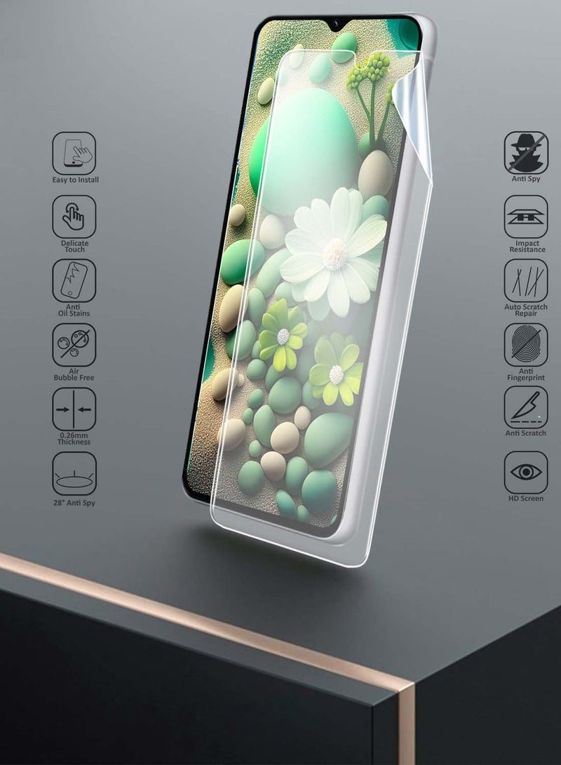 دبليو تيك فيلم هيدروجيل عالي الجودة لشاشة Honor X5c 4G 2025 - رفيع ومرن (MSHFMN) - شفاف - Image 2