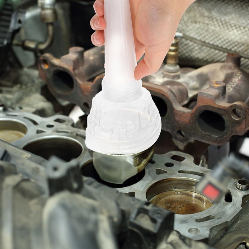 MAGICLULU 4pcs Flexible Oil Filter Remover Tool Heat Protection Fit for Cars and Trucks Multifunctional Oil Funnel - Image 4