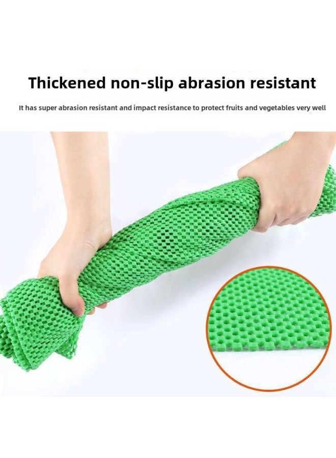 Fruit Non-slip Mat Supermarket Fruit Special Vegetable Mat PVC Mesh Fruit And Vegetable Protection Shelf Mat Fruit Special Wholesale-Size:Green [universal For Fruits And Vegetables] - Width 0.5 * Length 3m  - Image 4