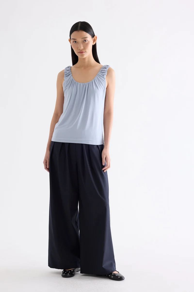 The Editor's Market Endelyn Ruch Strap Top